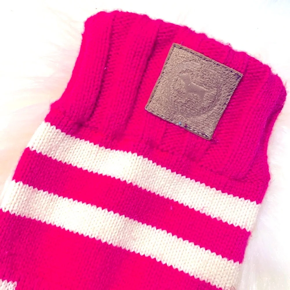 Victoria’s Secret PINK Mukluk Knee High Sweater Boot New Excellent Condi…
